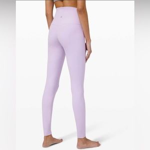 #2 *RARE* Lululemon Lavender Dew Leggings 28” Inseam Size 10